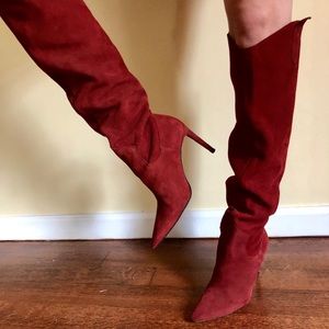Zara Real Suede Leather Boots